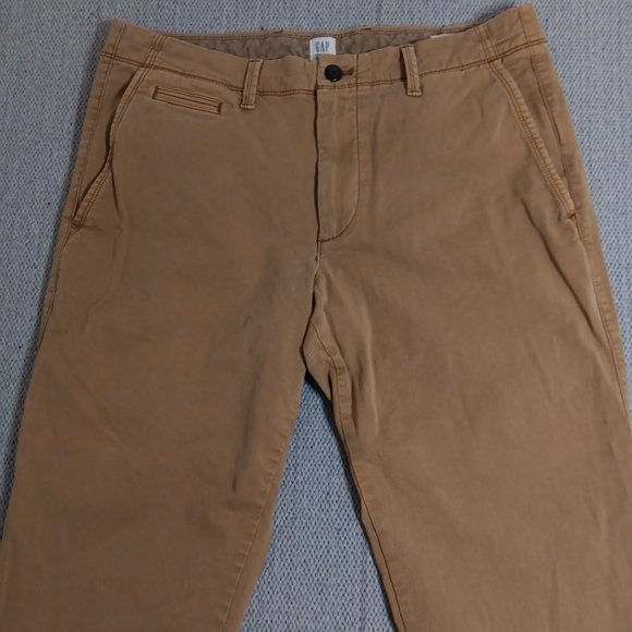 GAP Other - Gap For Good Khaki Chino Pants Slim Palomino Brown 34X30